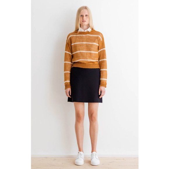 Samuji Sheena Linen Sweater in Copper - Picture 1 of 13